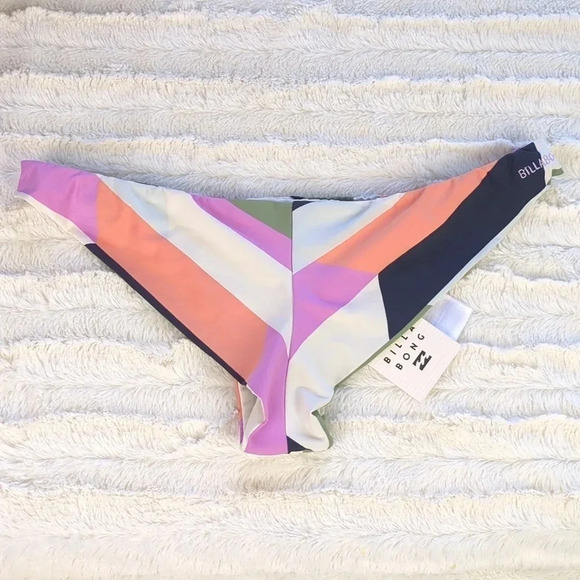 Billabong Slow Roller Tanga Bikini Bottoms New With Tags, Protector - Picture 3 of 7
